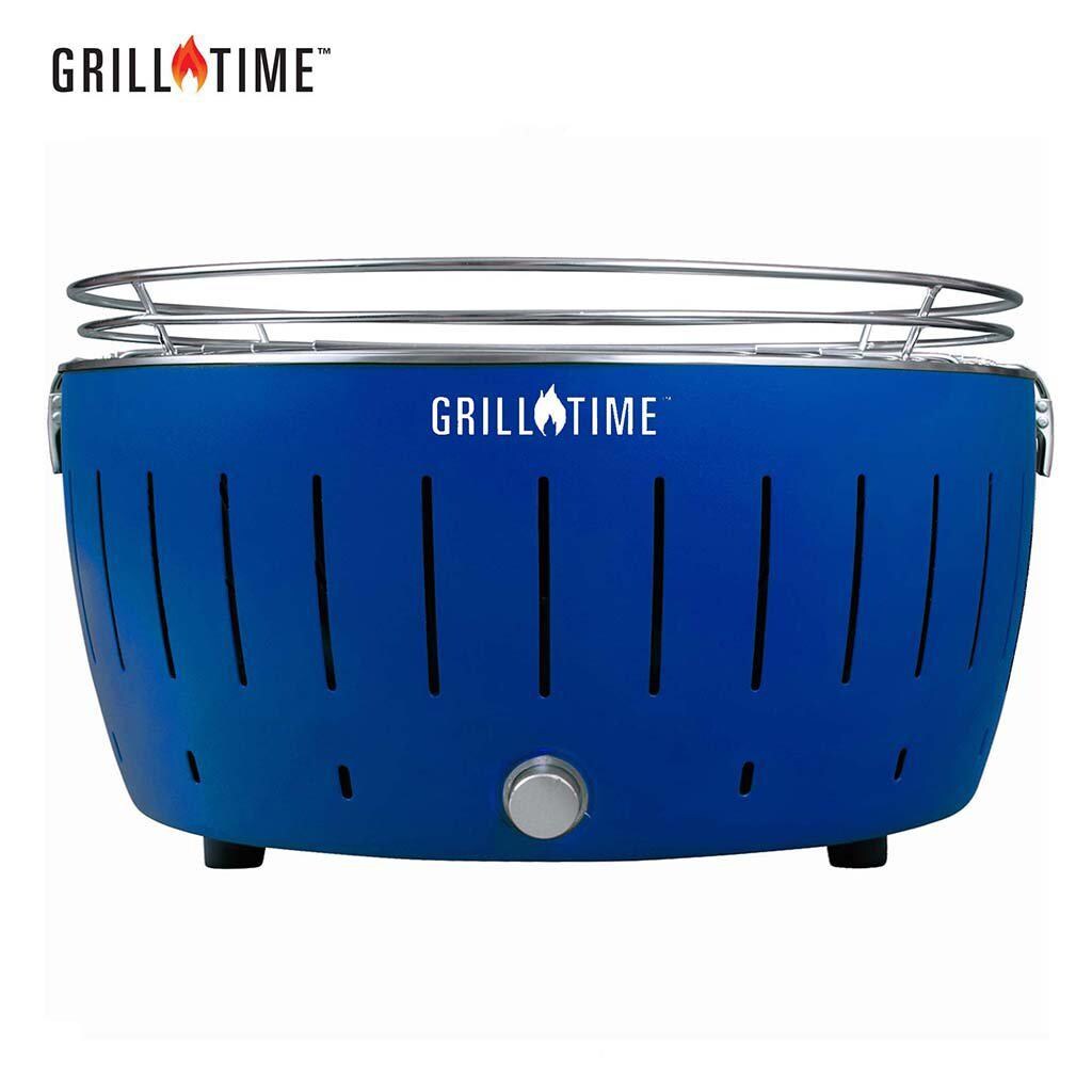 Grill Time Tailgater GTX Portable Charcoal Grill Starter Pack - Blue - UPG-B-18 image