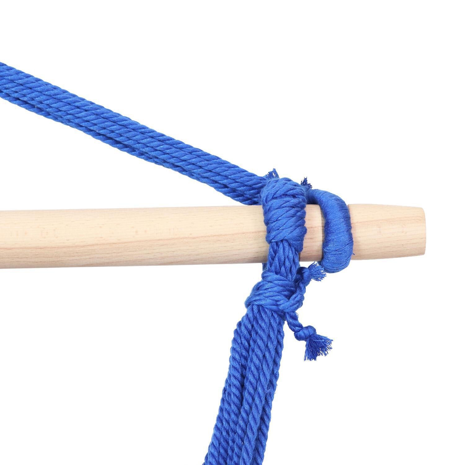 Ultimate Patio Hanging Hammock Chair w/ Cushions-Set of 2 - Sunset & Oasis - Oasis Spreader Bar Detail thumbnail