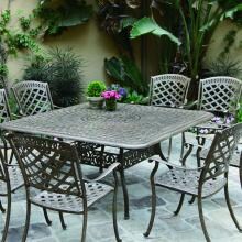 Darlee Sedona 9 Piece Cast Aluminum Patio Dining Set - Antique Bronze image