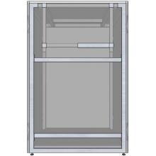 Universal 24-Inch Ready To Finish BBQ Island Appliance And Storage Cabinet image