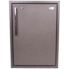 Sunset Bay Outdoor 17-Inch Powder Coated Aluminum Right-Hinged Single Access Door - Brown Speckle - SDRH-U image