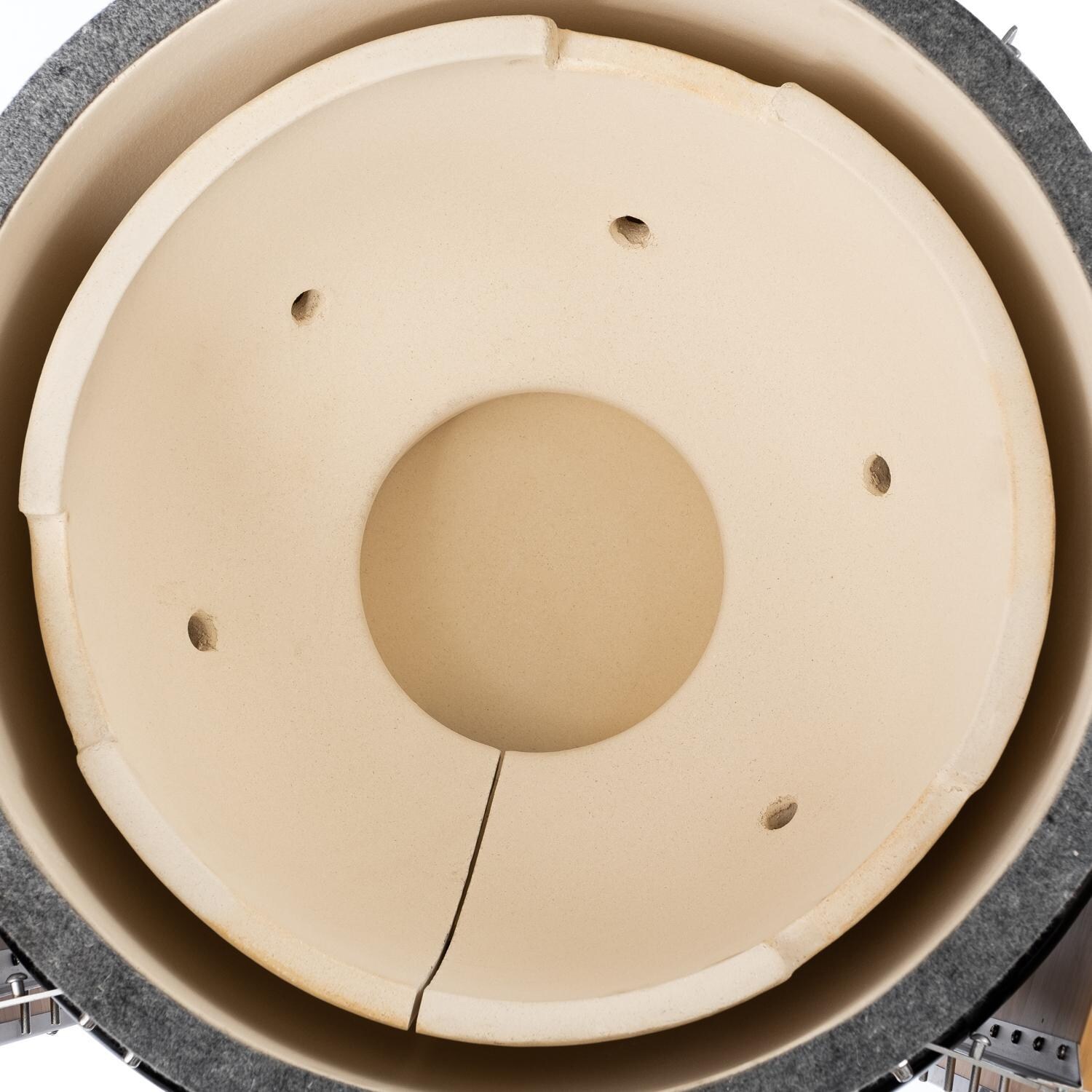 Victory BBQ-VCT-K-24B 21-Inch Kamado Grill & Smoker - Ceramic Firebox thumbnail