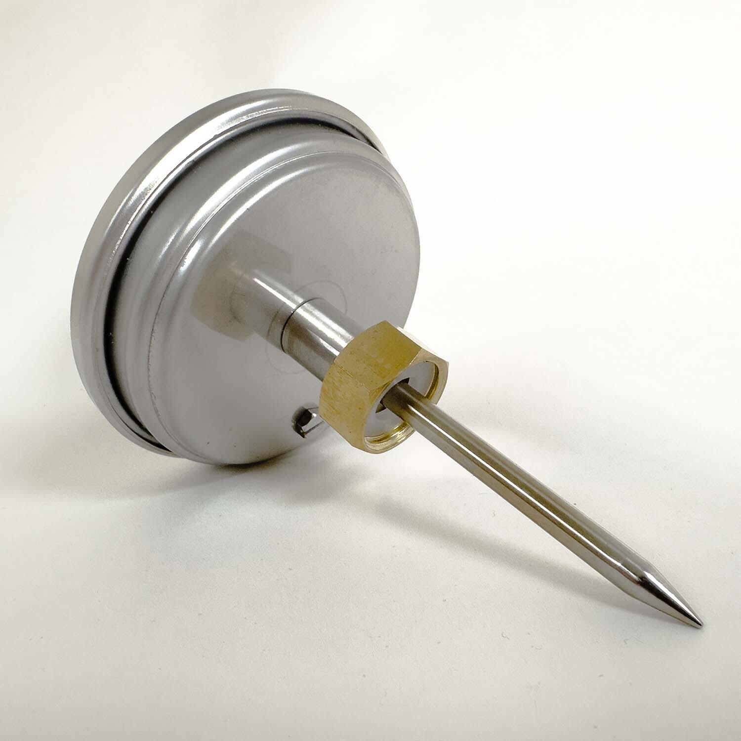 Bayou Classic 5070 Thermometers 3 Inch Bayou Fryer Thermometer - Back View - White Background thumbnail