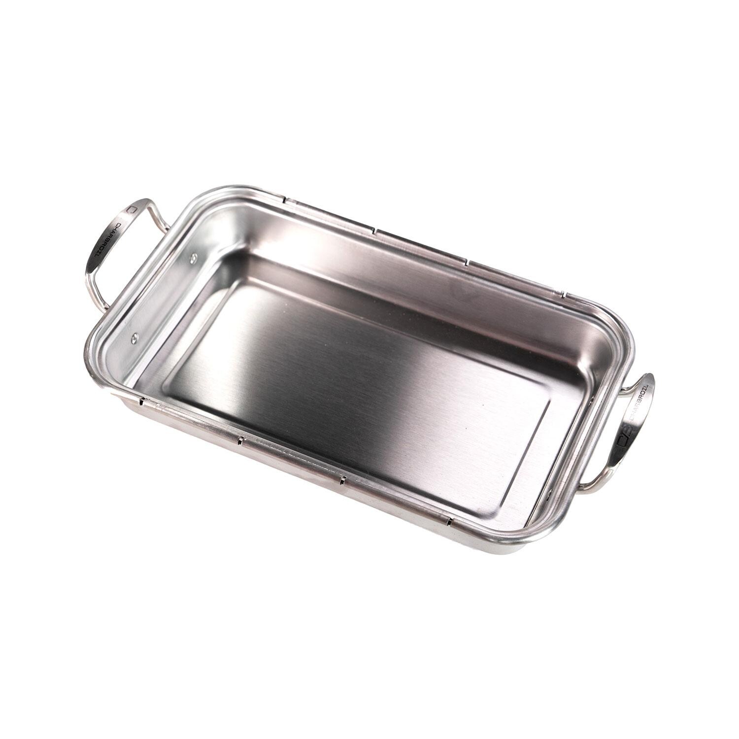Charbroil CB1250033P3 Grill+ Roasting Dish & Cutting Board - Roasting Dish - White Background thumbnail