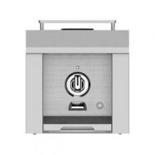 Hestan Built-In Propane Gas Single Side Burner - Steeletto - AGB121-NG-SS