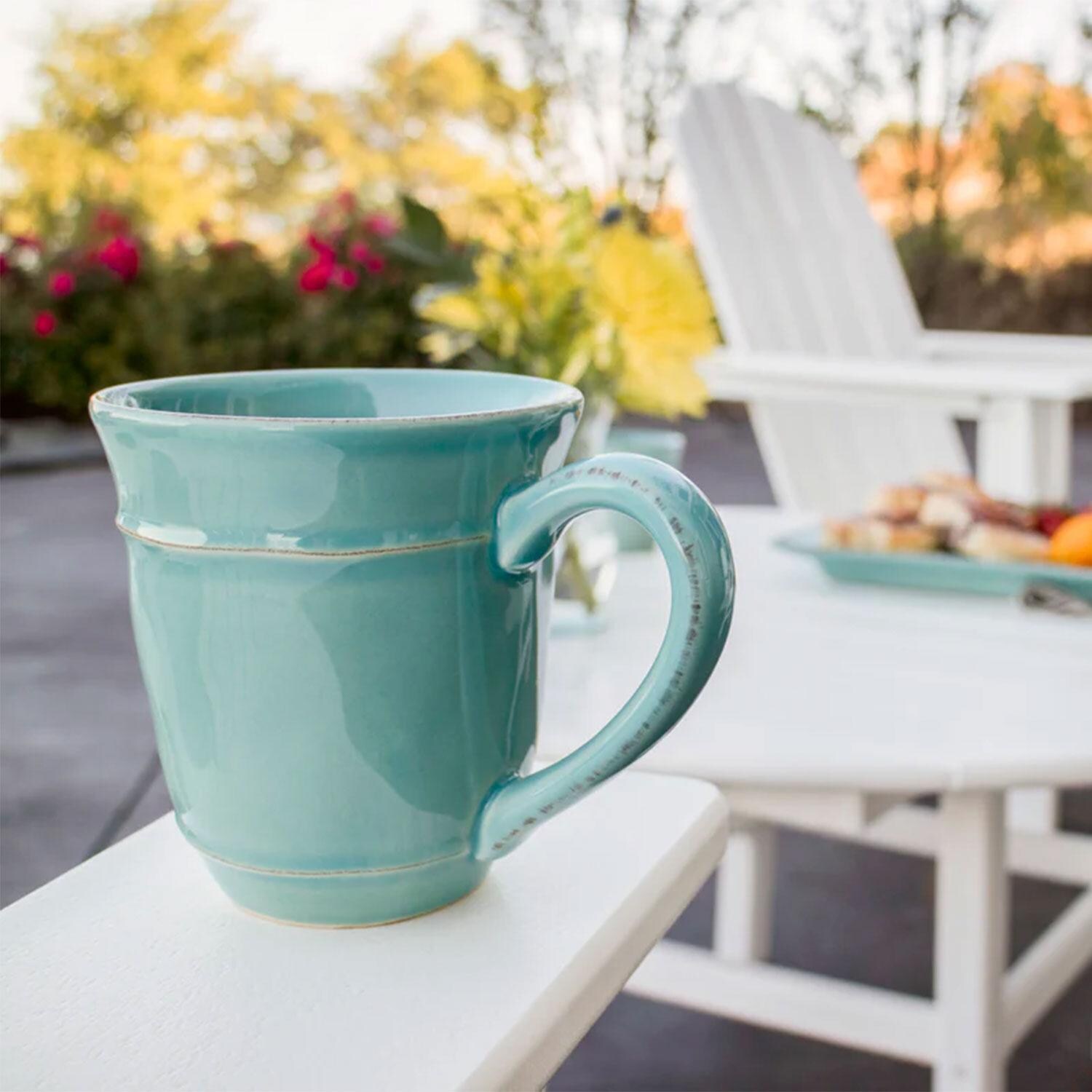 POLYWOOD Vineyard 5-Piece Oversized Adirondack Set - Adirondack Chair - Arm Rest - Shown in White finish - Detail thumbnail