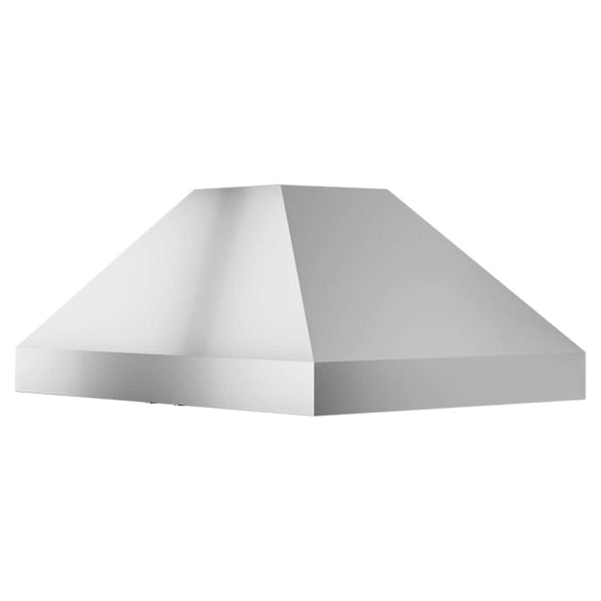 Vent-A-Hood EPIH18-242 SS 42-Inch Euroline Pro Series 550 CFM Island Range Hood - Stainless Steel - Right Side Angled View thumbnail