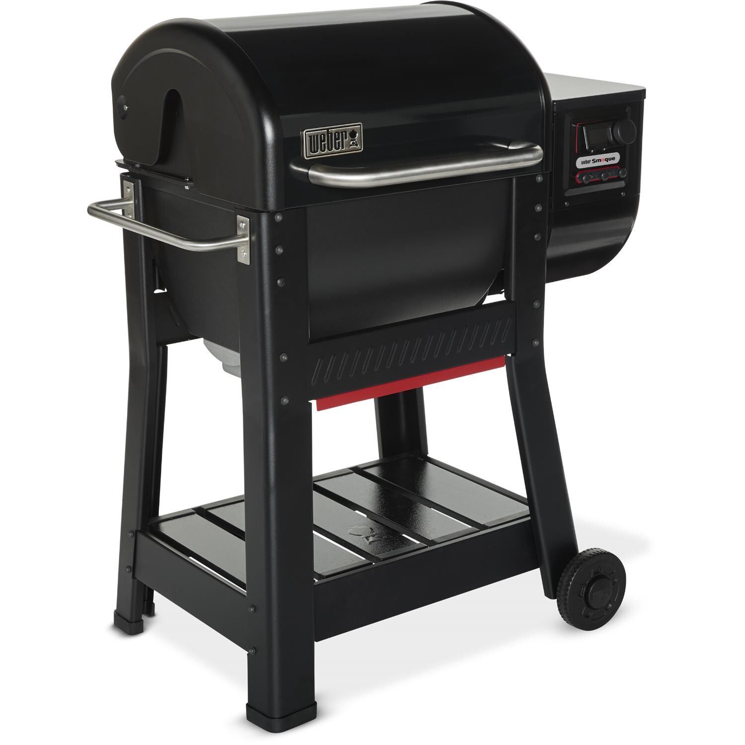 Weber Smoque Pellet Bottom Shelf - Angled Left (Grill not Included) - White Background thumbnail