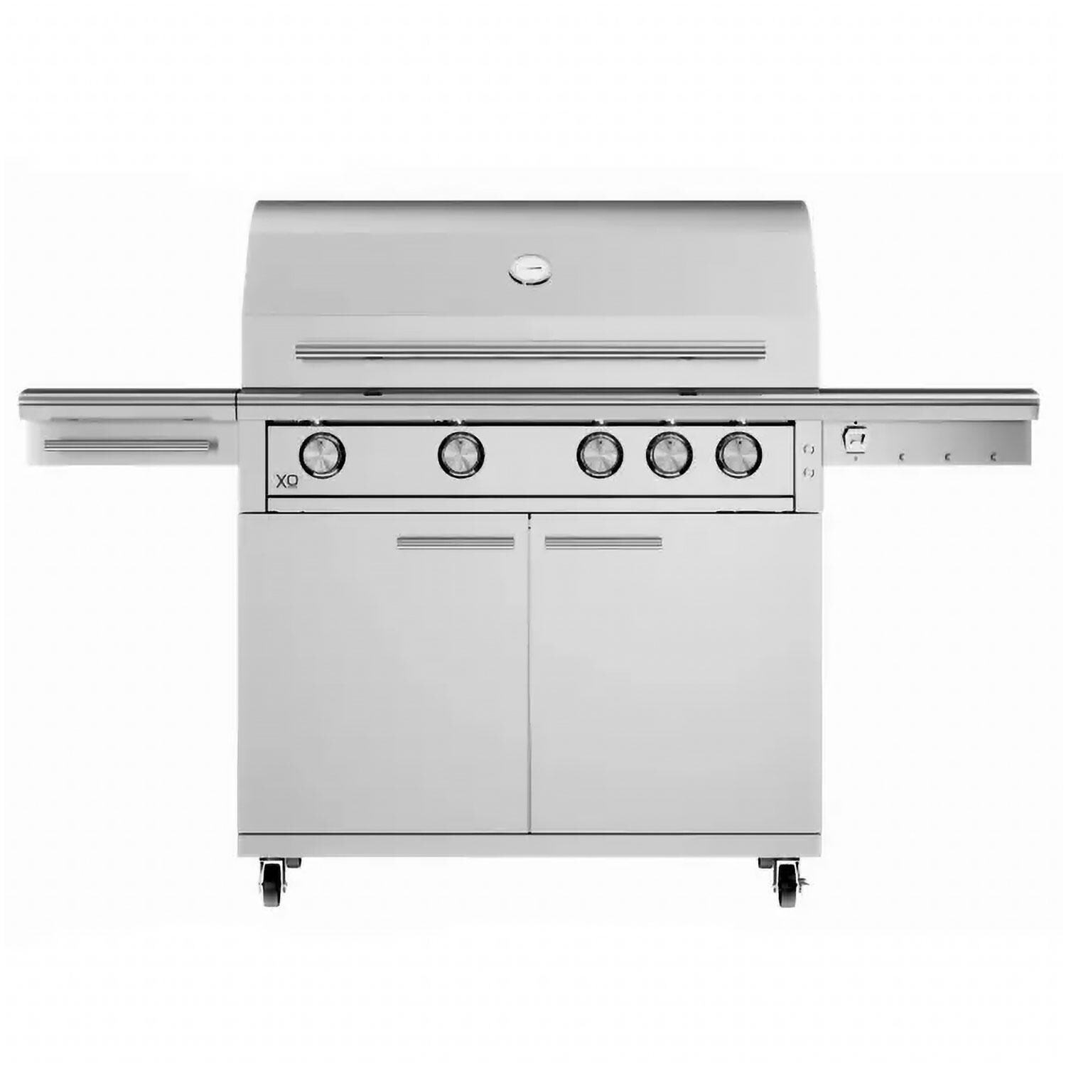 XO Appliance XOG40CARTXLT Performance XLT Stainless Steel 40-in Grill Cart - Grill Attached (Not Included) - On - Detail thumbnail