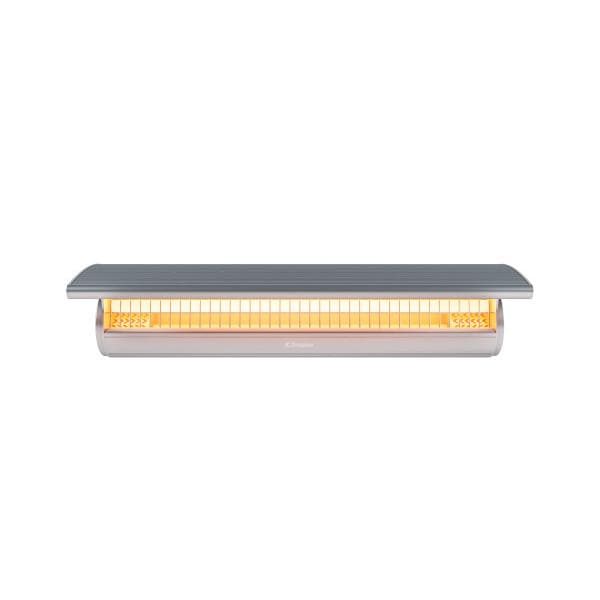 Dimplex DSH Series Infrared Electric Heater, Ceiling Mount Bracket & Permanent Floor Stand - Front View