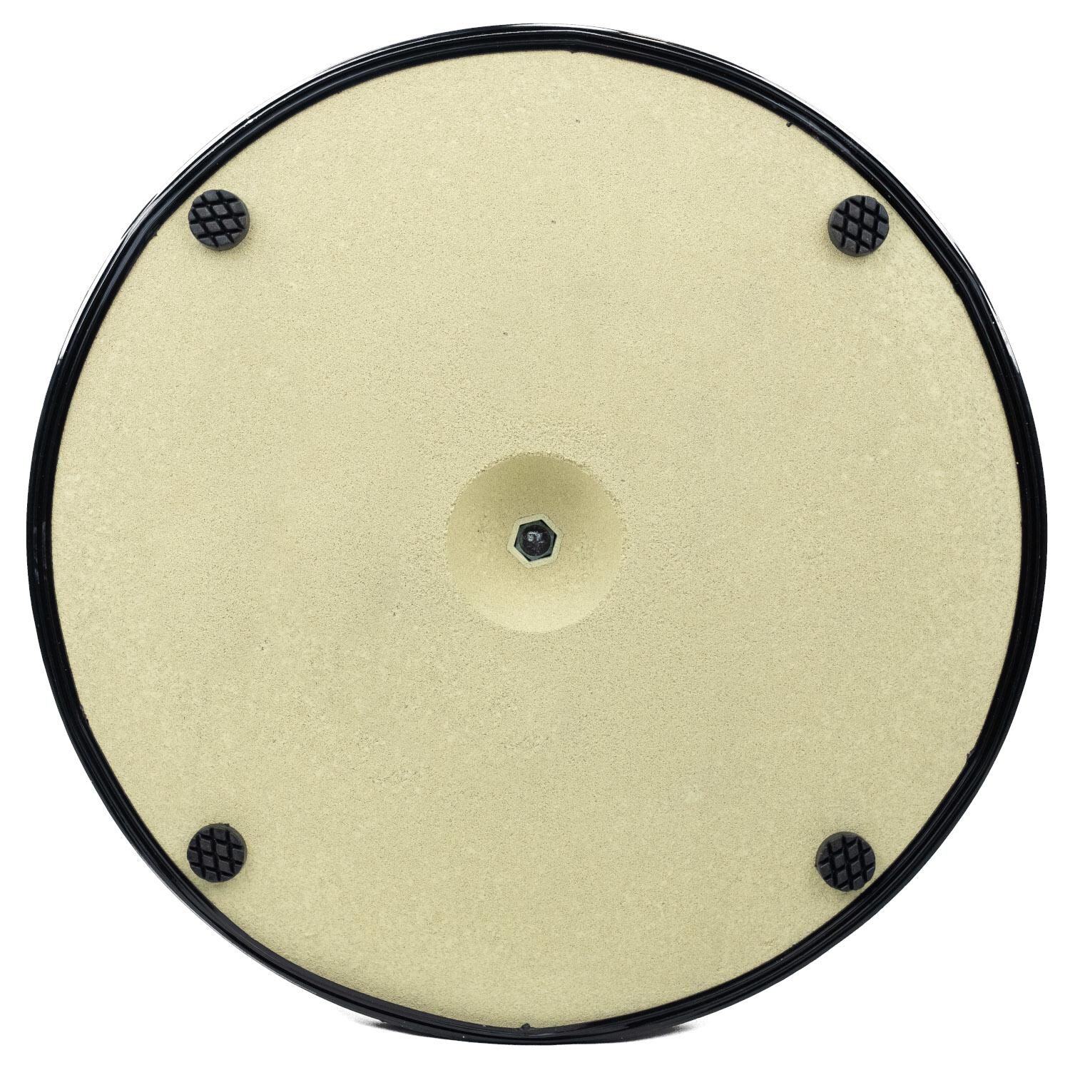 FiberBuilt Outdoor Umbrellas Beige Concrete Umbrella Base - Bottom thumbnail