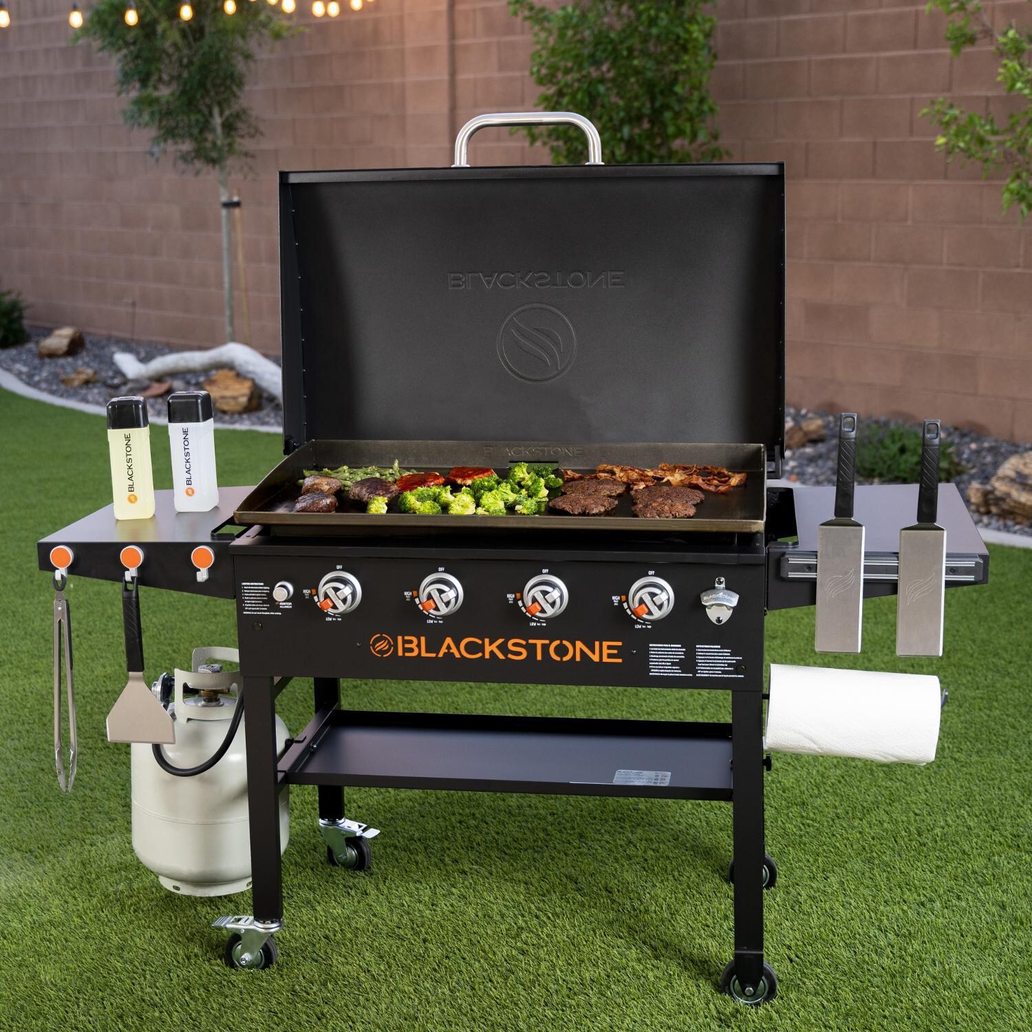Blackstone - 1899 - Original 36-Inch Griddle Cooking Station W/ Hood - Having A Back Yard Cookout thumbnail