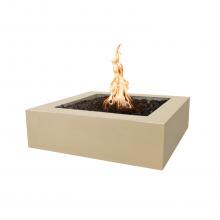Top Fires by The Outdoor Plus Quad 36-Inch Natural Gas Fire Pit - Vanilla Concrete - Match Light