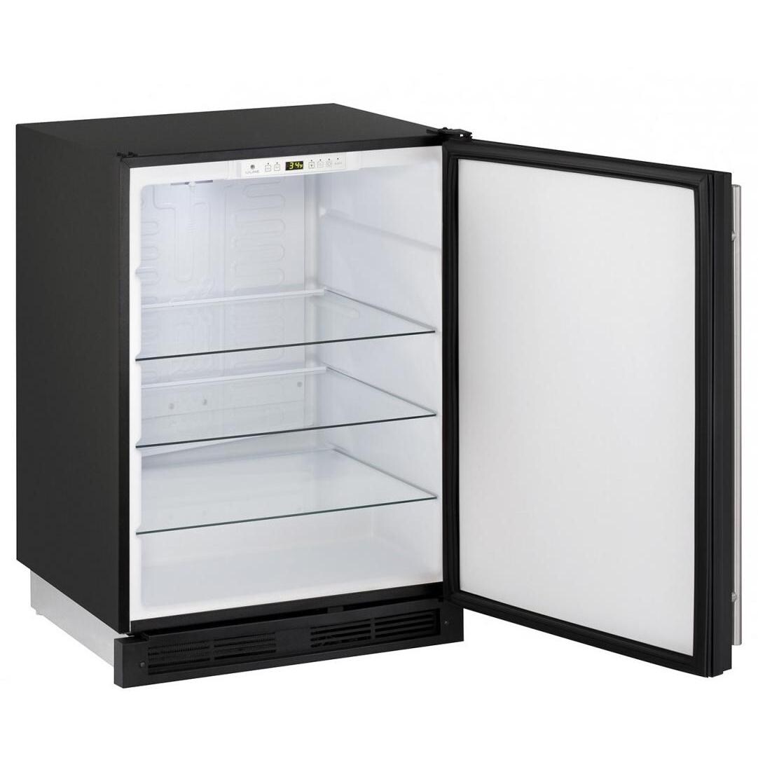 U-Line 1224RFB White Refrigerator: Interior View thumbnail