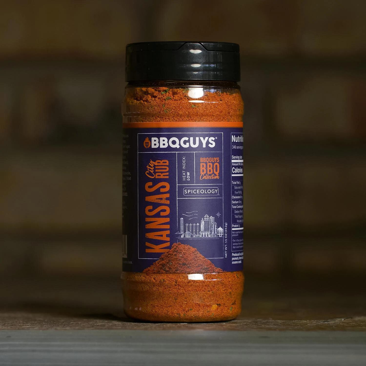 BBQGuys Signature x Spiceology Kansas City Rub - 11 Oz. - BBQ-RB-KC-16