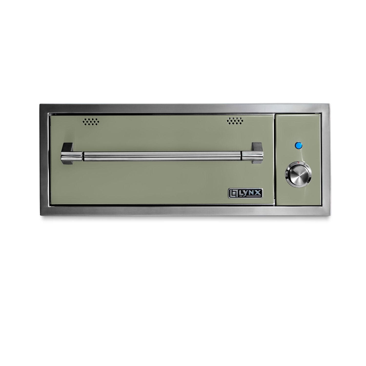 Lynx Professional 30 Inch Built-In 120V Electric Outdoor Warming Drawer in Desert Sage - L30WD-1-DS