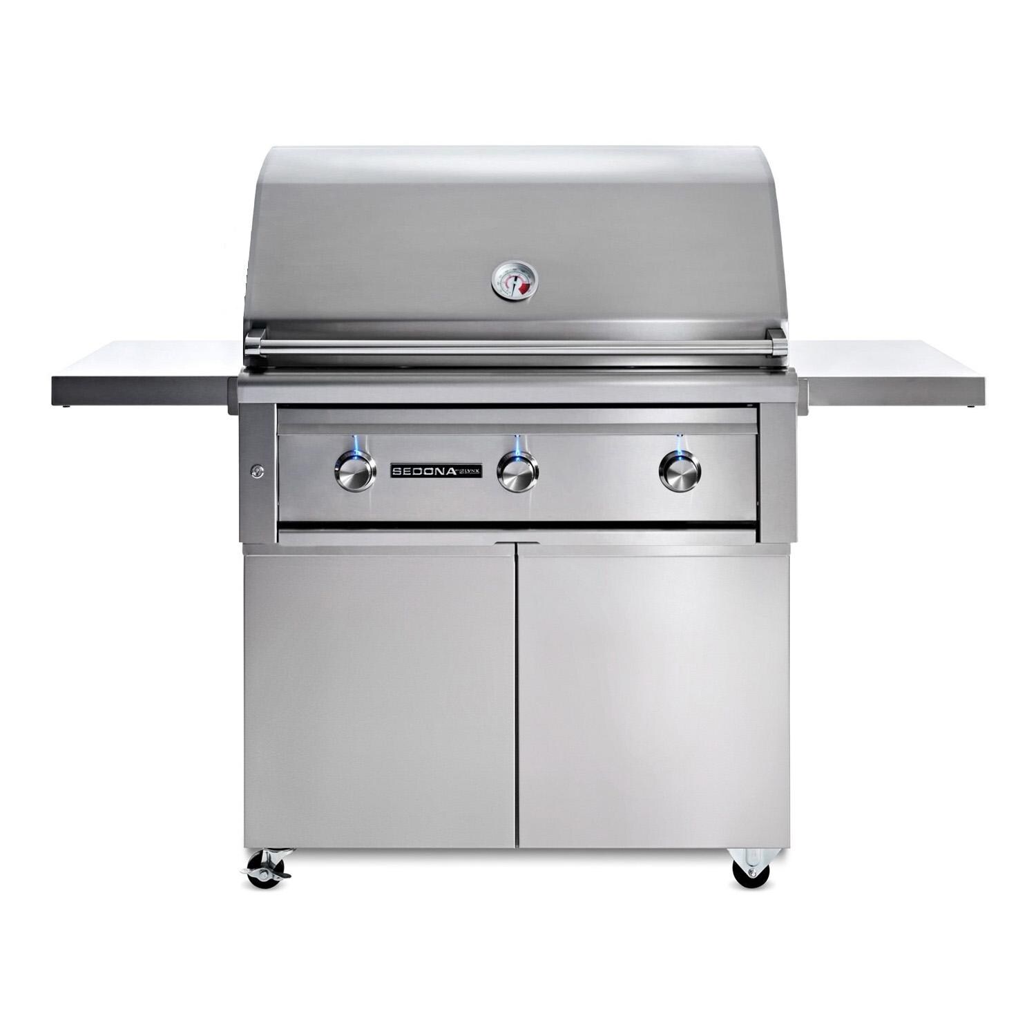 Lynx 48-Inch 35,000 BTU Natural Gas Infrared Patio Heater With Remote ...