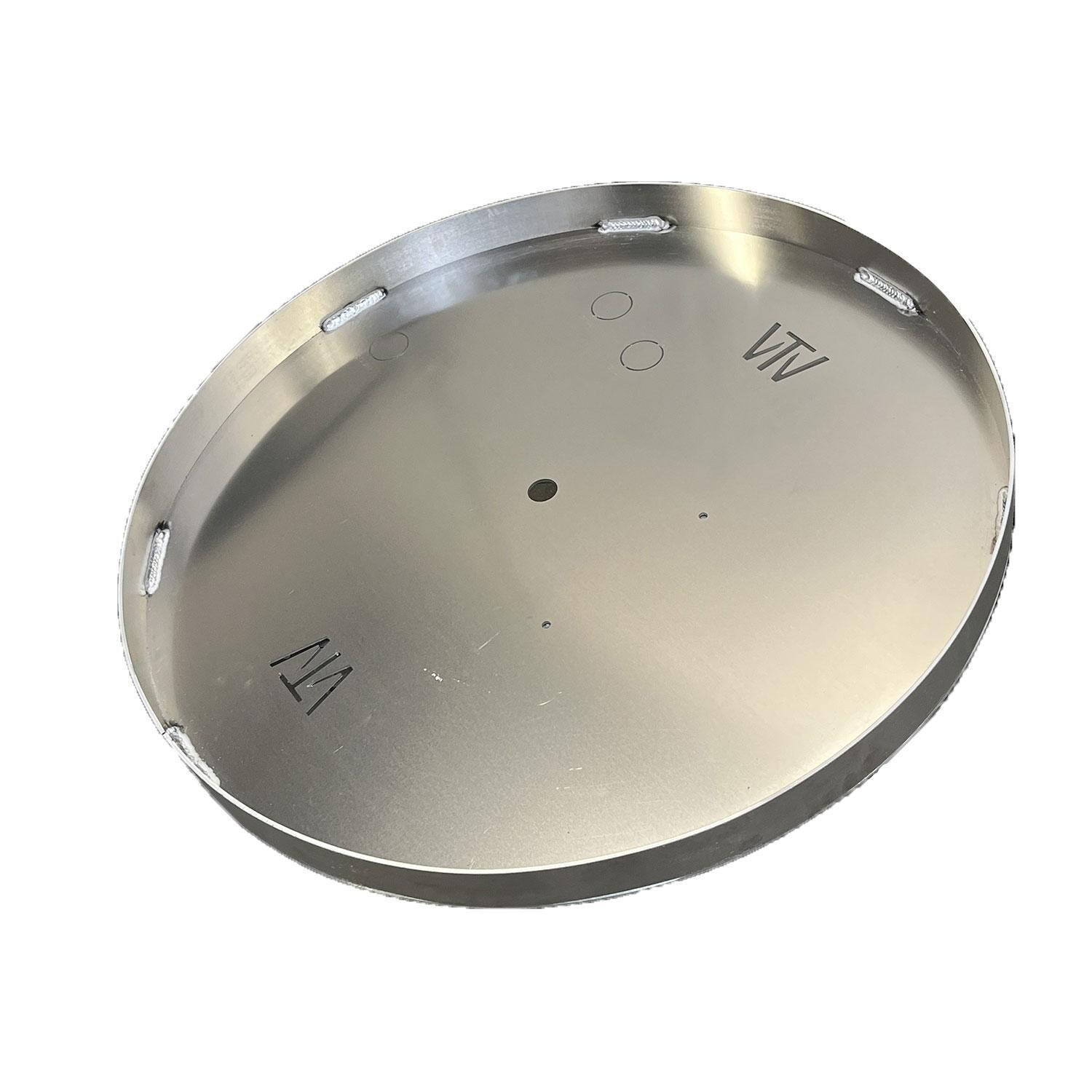 Warming Trends 60-in Circular Aluminum Fire Pit Burner Pan