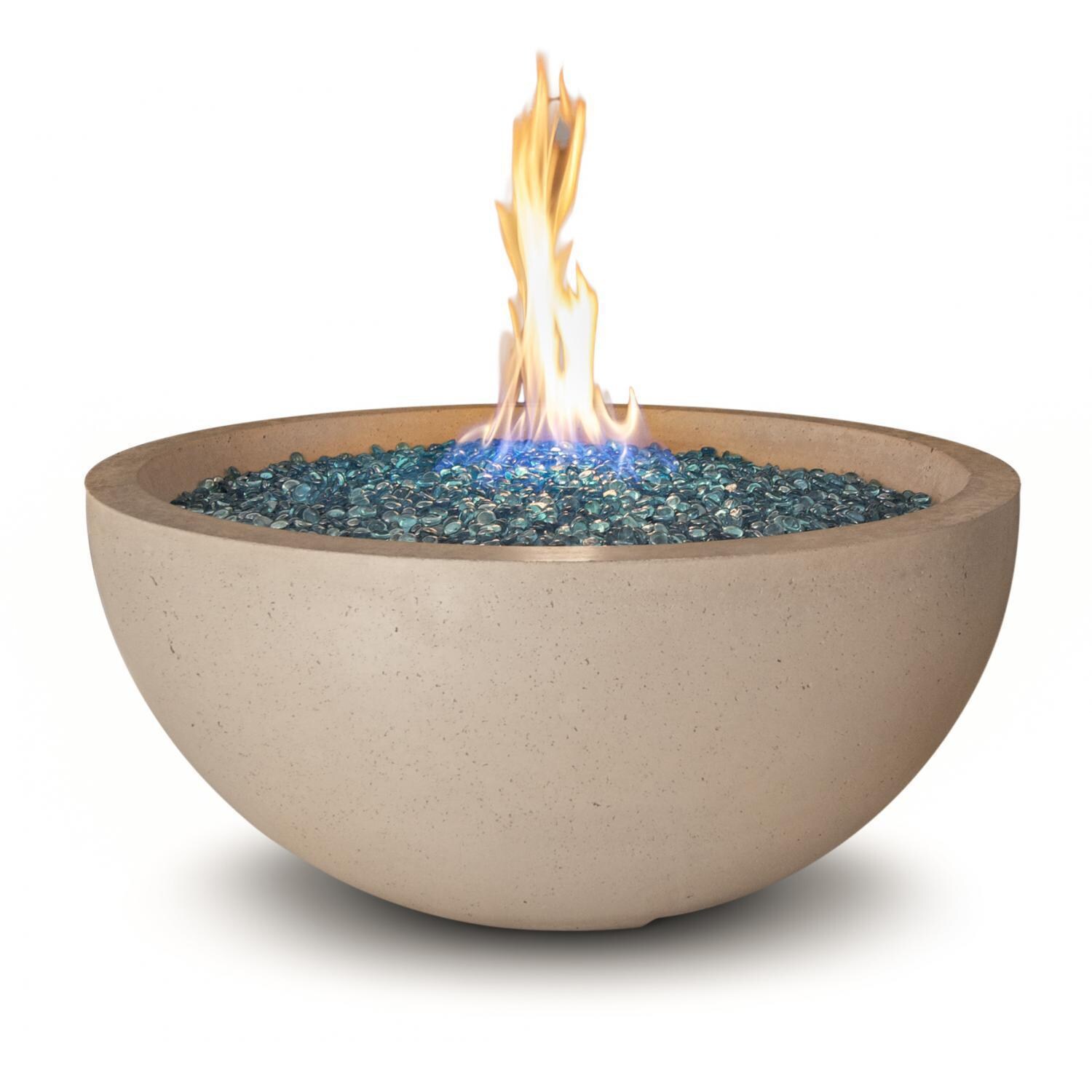 BBQGuys 36Inch Natural Gas Fire Bowl Gray BBQGuys