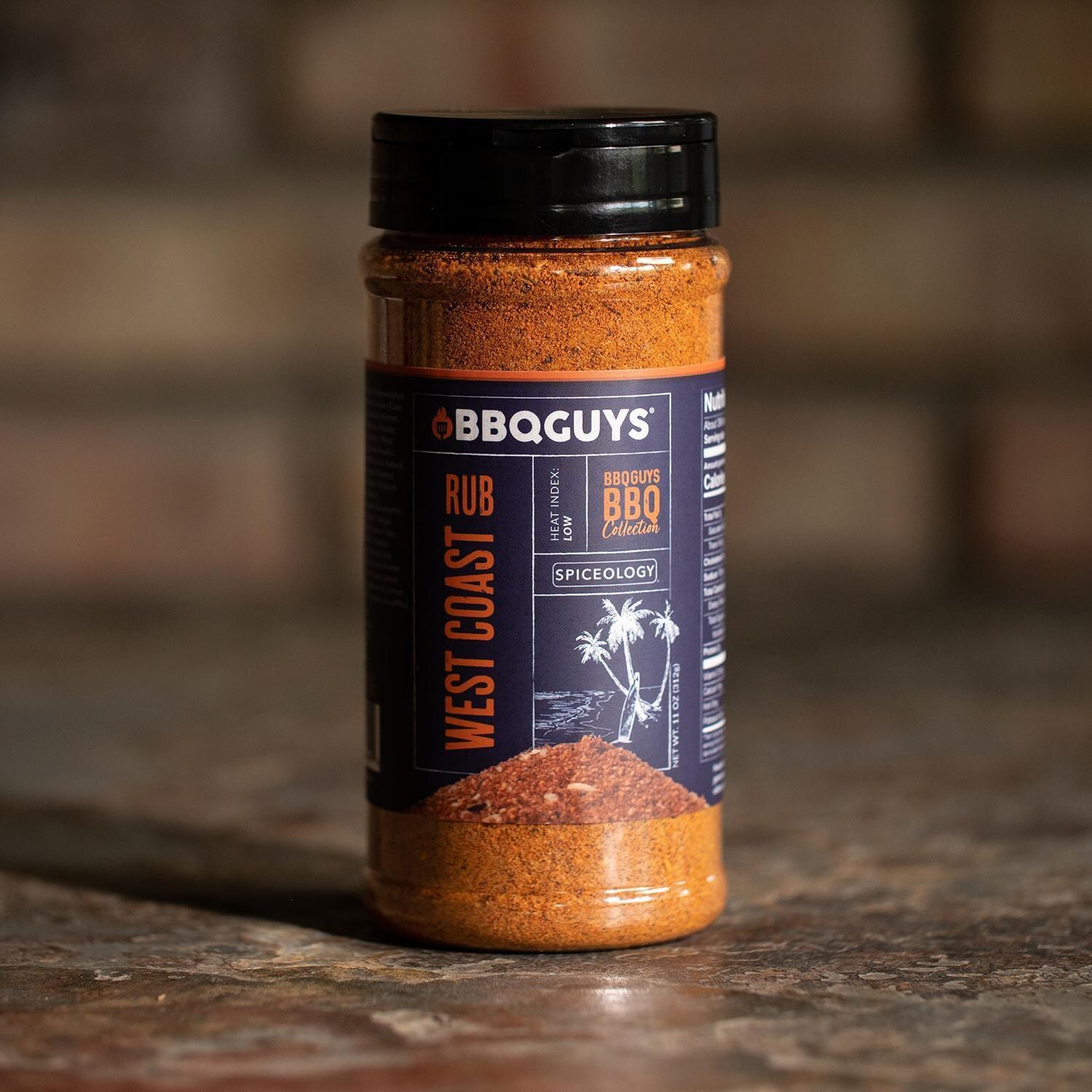 BBQGuys Signature x Spiceology West Coast Rub - 11 Oz. - BBQ-RB-WC-16