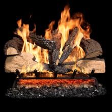 GasLogGuys 24 Inch Rustic Canyon Charred Oak Gas Logs (Logs Only - Burner Not Included) image