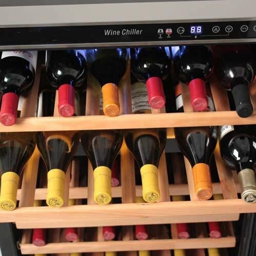 Avanti WCR5404DZD 46 Bottle Built-In / Freestanding Wine And Beverage Cooler Storage Detail