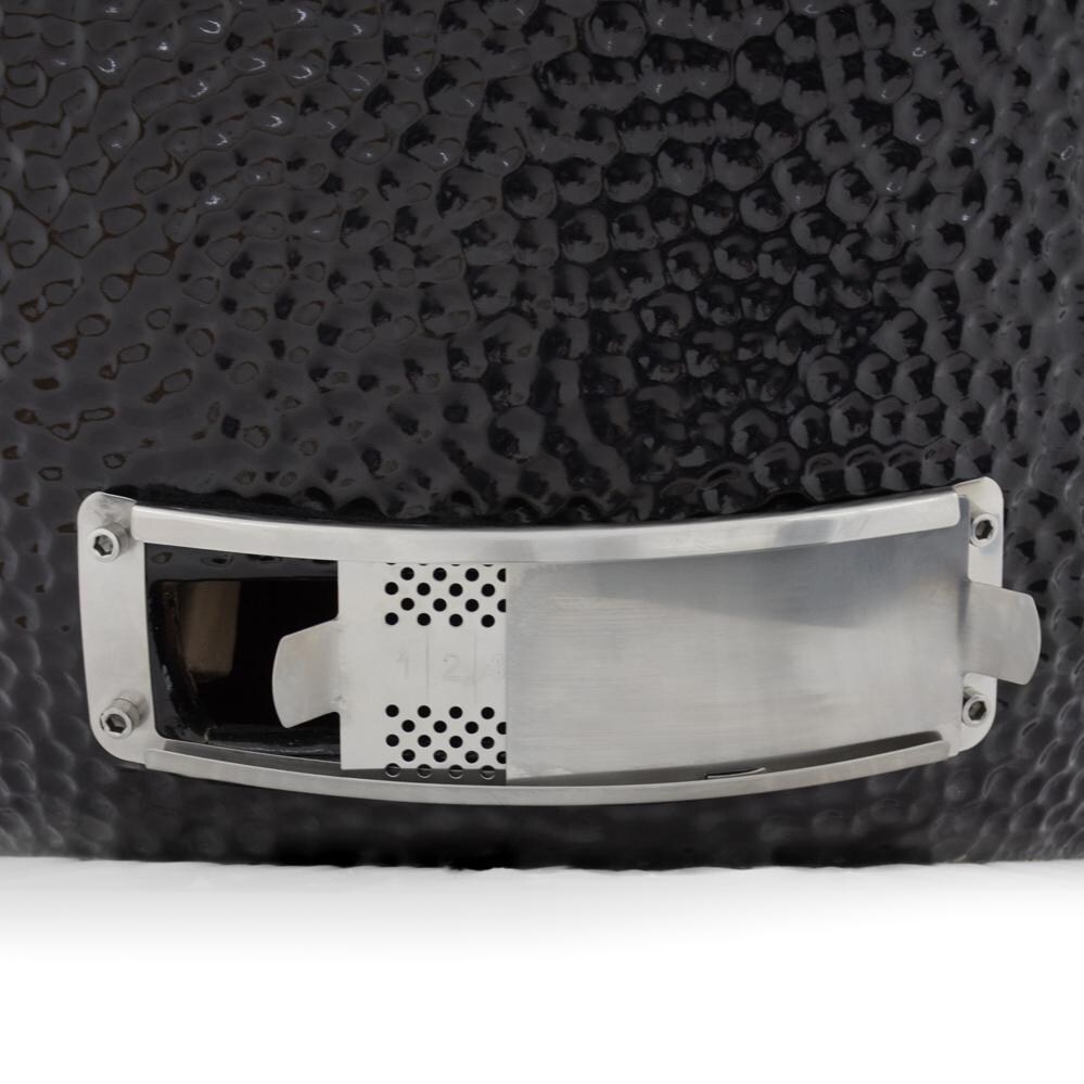 Coyote C1CHCS-FS Asado Freestanding Ceramic Grill - Lower Adjustable Vent Detail View thumbnail