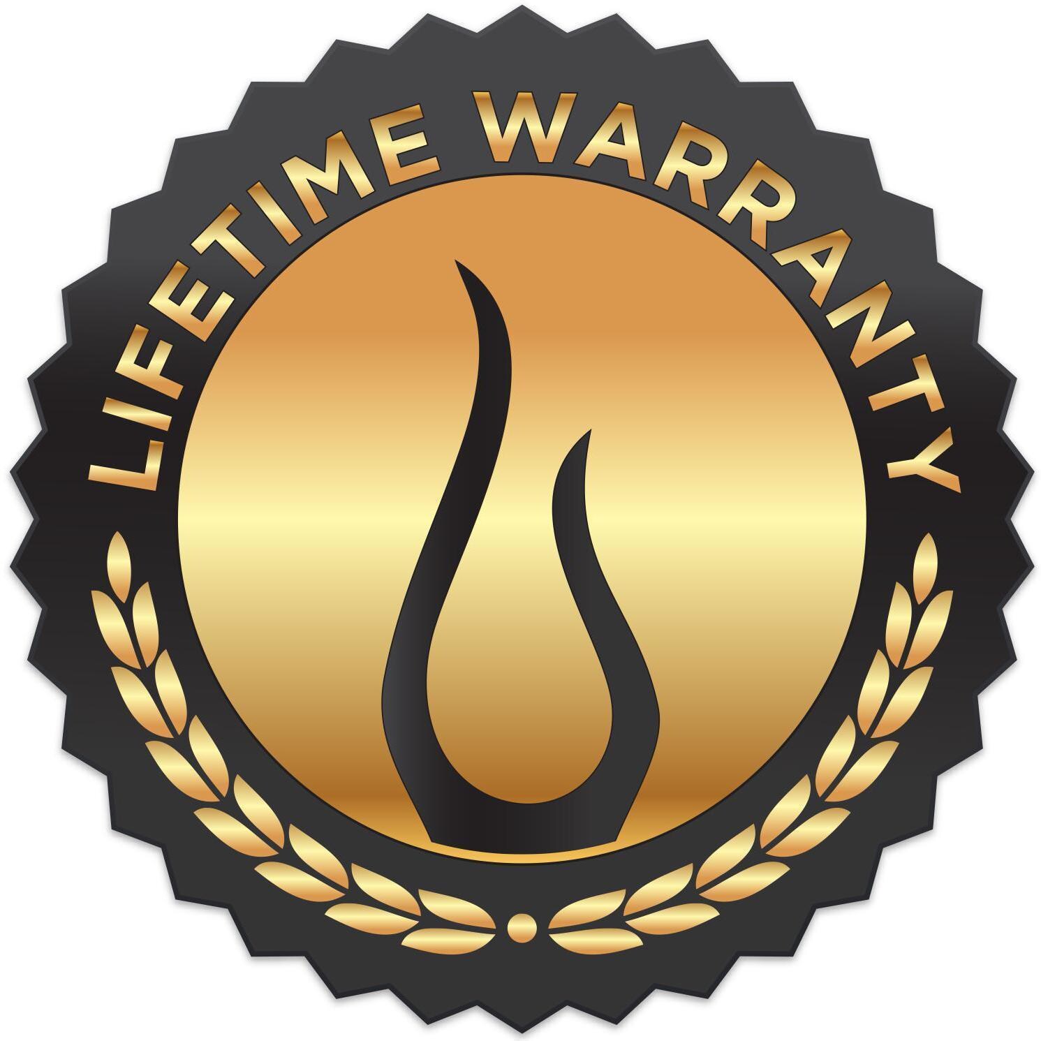 Blaze Offers a Lifetime Warranty - Detail