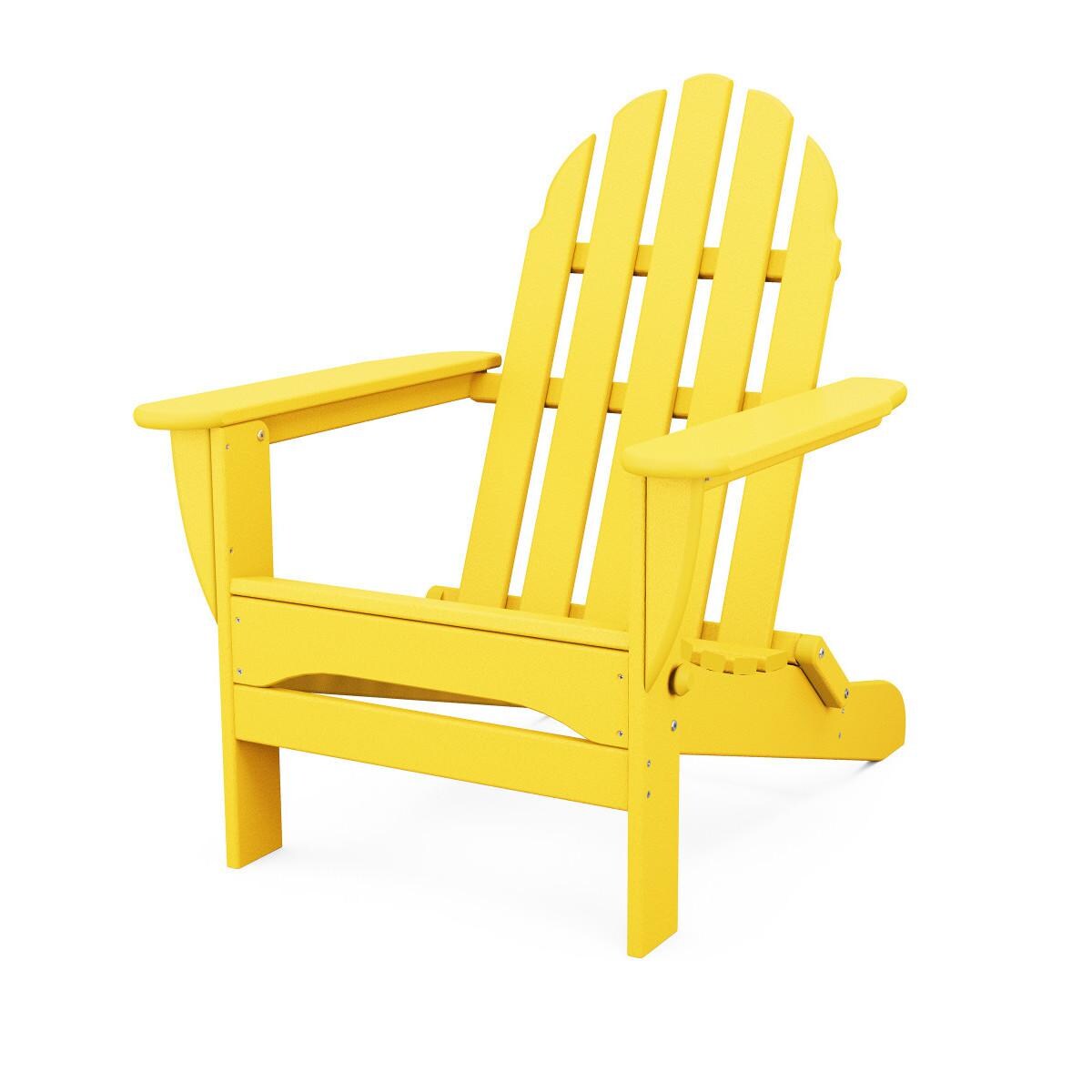 POLYWOOD AD5030LE Classic Folding Adirondack Chair - Full View thumbnail