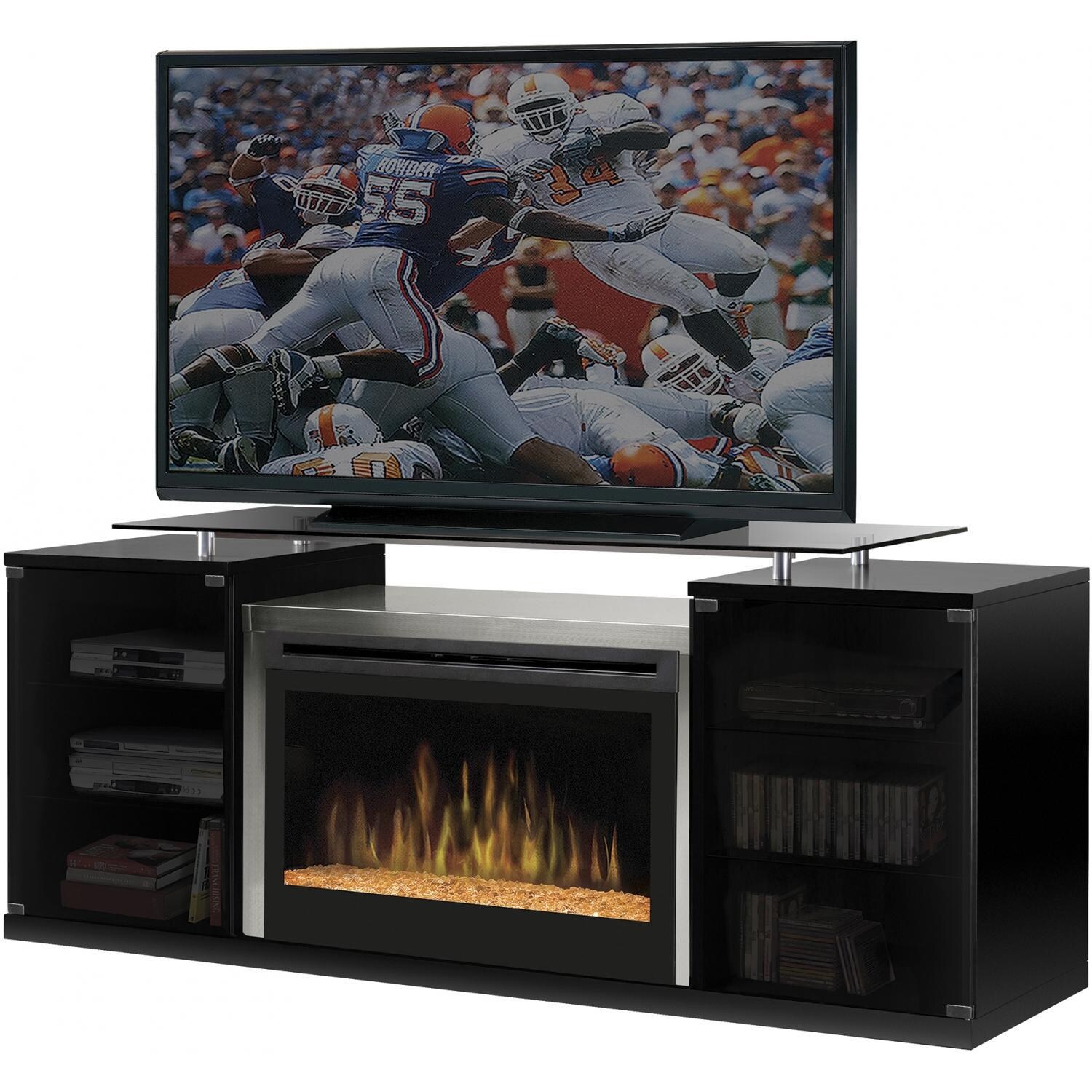 Dimplex Marana 75-Inch Electric Fireplace Media Console - Front View thumbnail