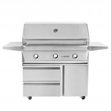 Twin Eagles 42-Inch 3-Burner Natural Gas Grill On Deluxe Cart image