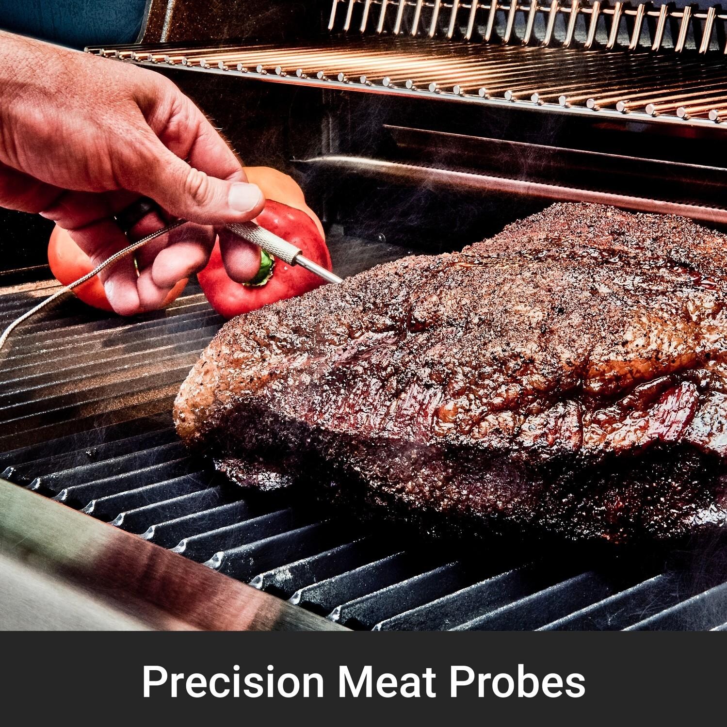 Broil King 689244 Regal Q 690 Pro IR Propane Grill - Precision Meat Probes - Detail thumbnail