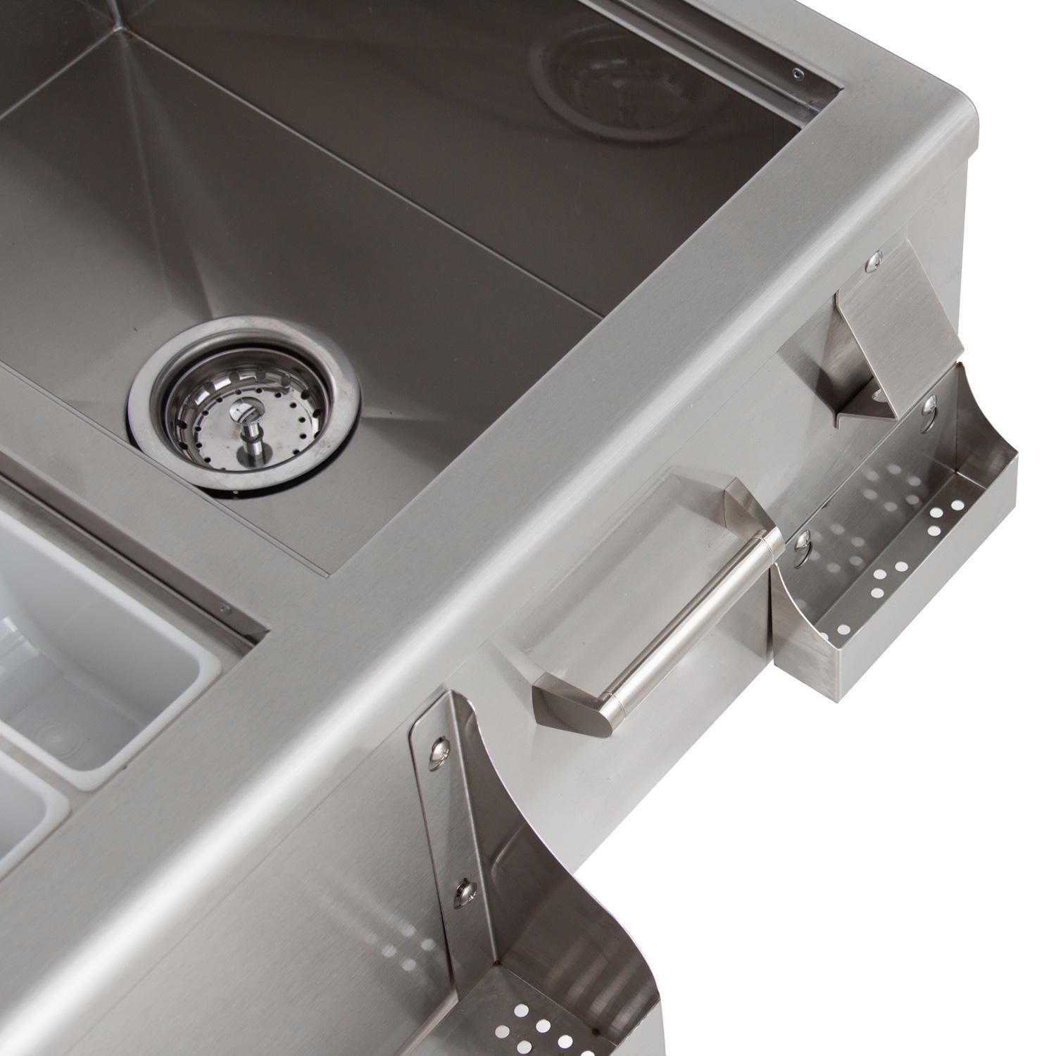 Blaze BLZ-30CKT-SNK Beverage Center - Bottle Opener, Bottle Cap Catch & Towel Holder thumbnail