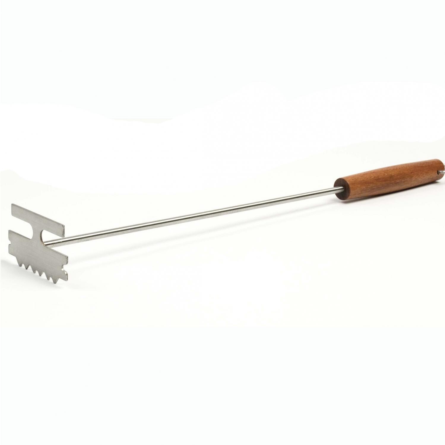 Charcoal Companion 18-Inch Stainless Steel Grill Scraper - Full View thumbnail