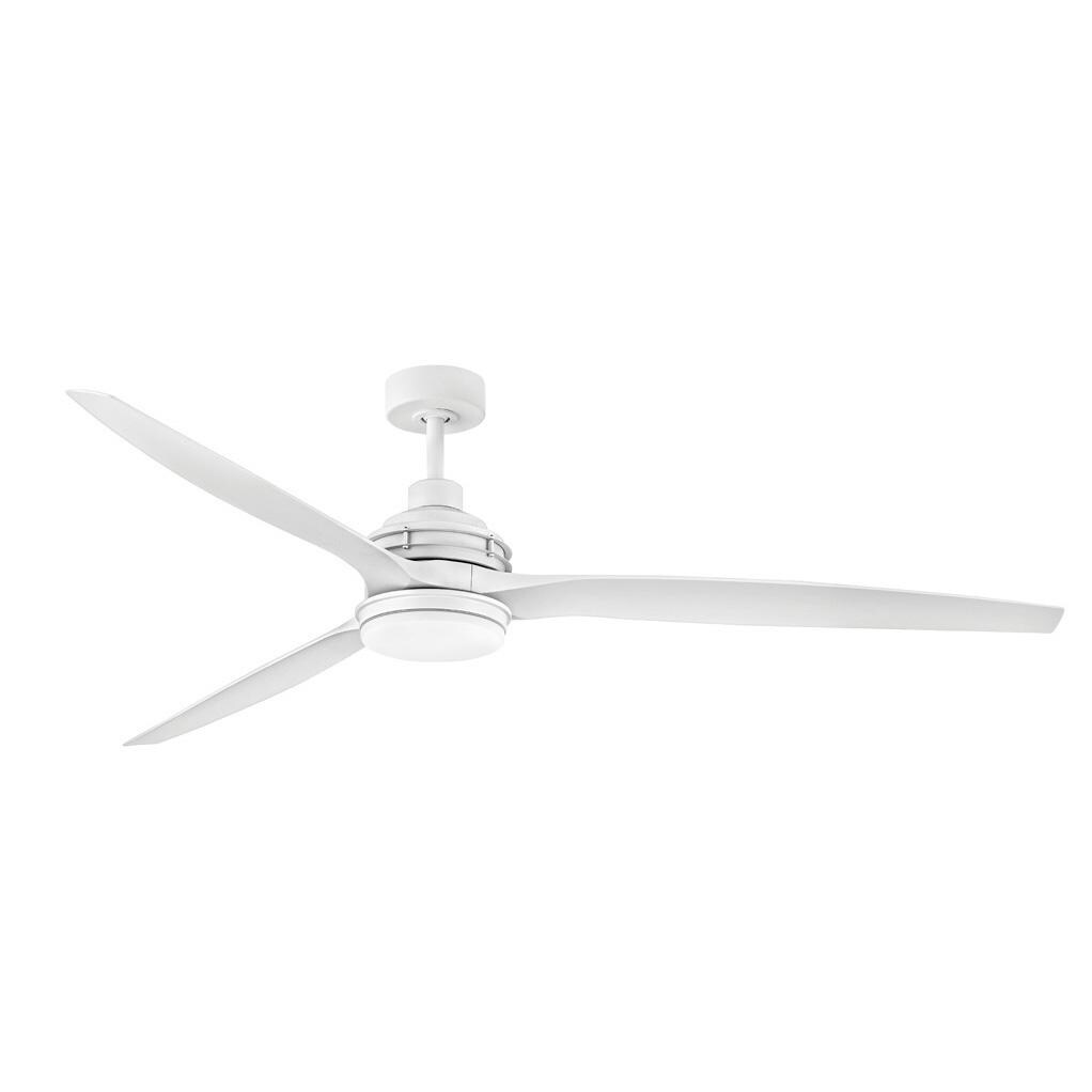Hinkley Lighting 900172FMW-LWD Artiste 72-Inch LED Indoor / Outdoor Ceiling Fan - Matte White thumbnail