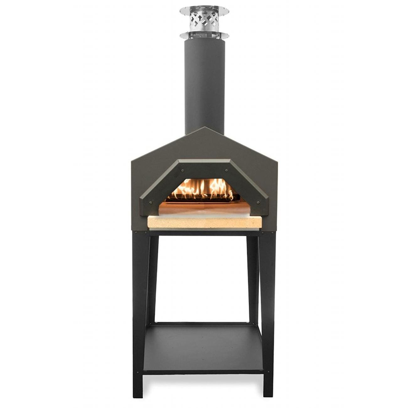 Chicago Brick Oven Americano Wood Fired Residential Outdoor Pizza Oven ...