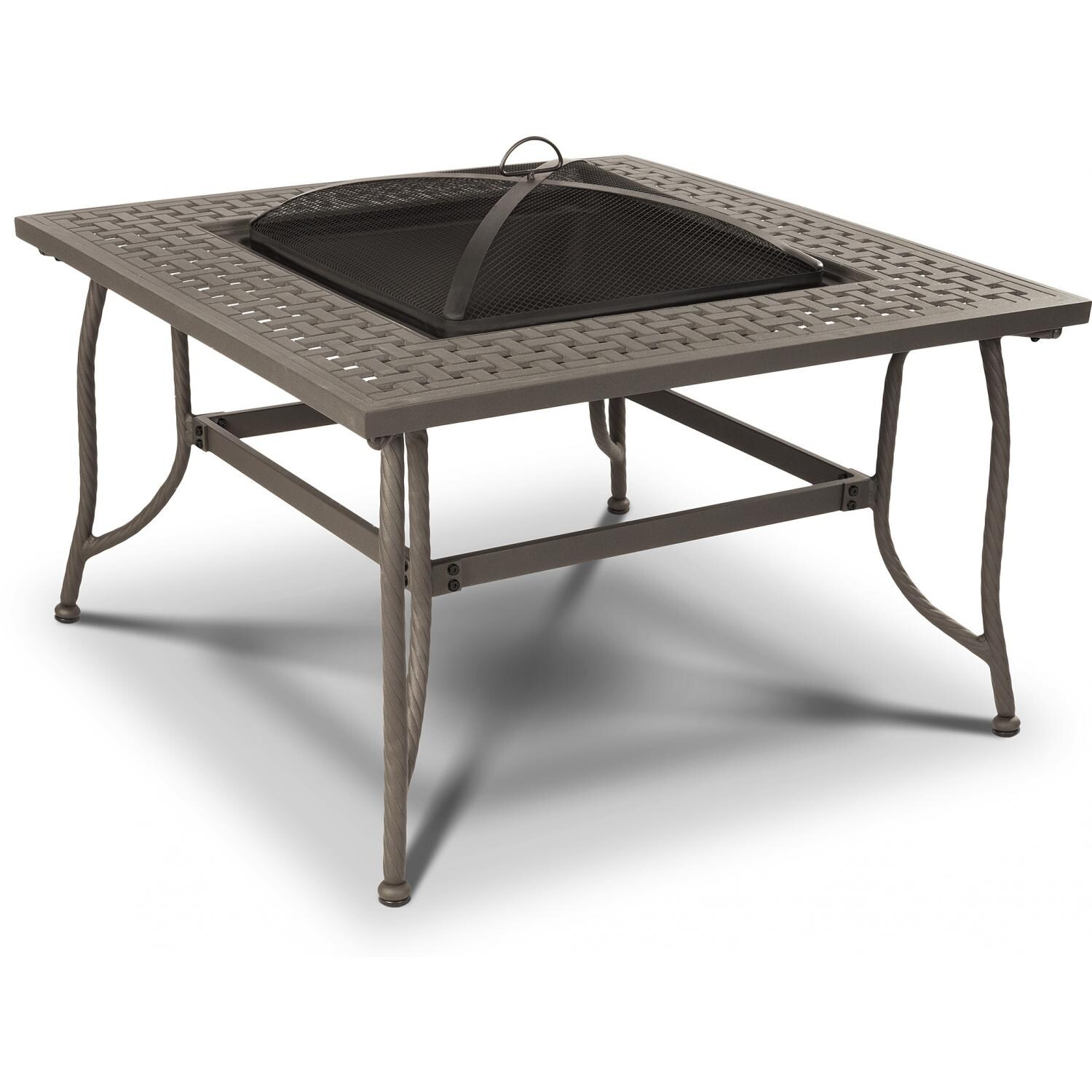 Real Flame Chelsea 37-Inch Fire Pit Table - Smoke Black thumbnail