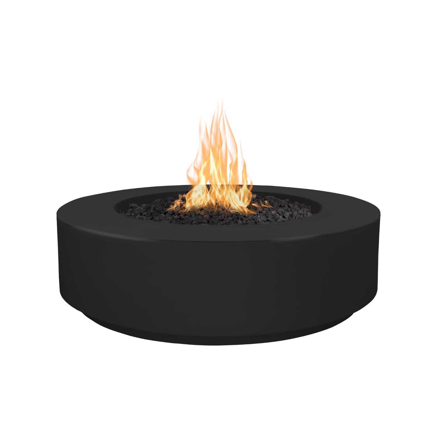 Black Round Florence GFRC Fire Pit thumbnail