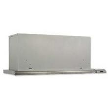 Broan 30-Inch 300 CFM Slide Out Range Hood - Brushed Aluminum - 153004 image