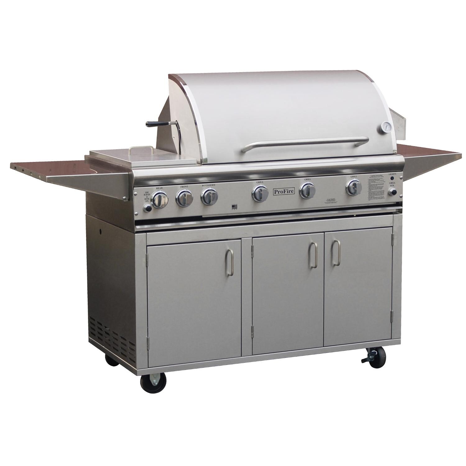 ProFire Professional Deluxe Series 48Inch Propane Gas Grill With