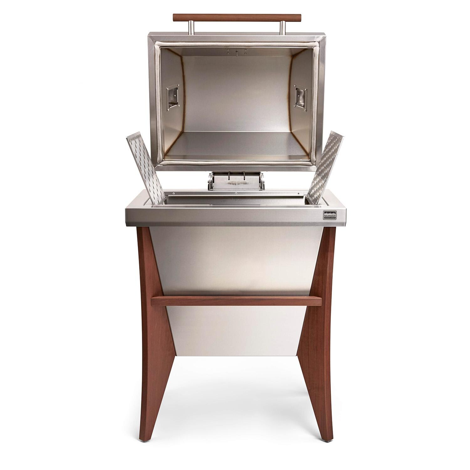 Kalamazoo KSHOK430 Shokunin Kamado Grill - Lid & Grates Open thumbnail