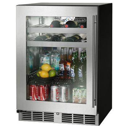 Perlick C-Series 5.2 Cu. Ft. Left Hinge Built-In Beverage Center - Stainless Steel - HC24BB-3-3L thumbnail