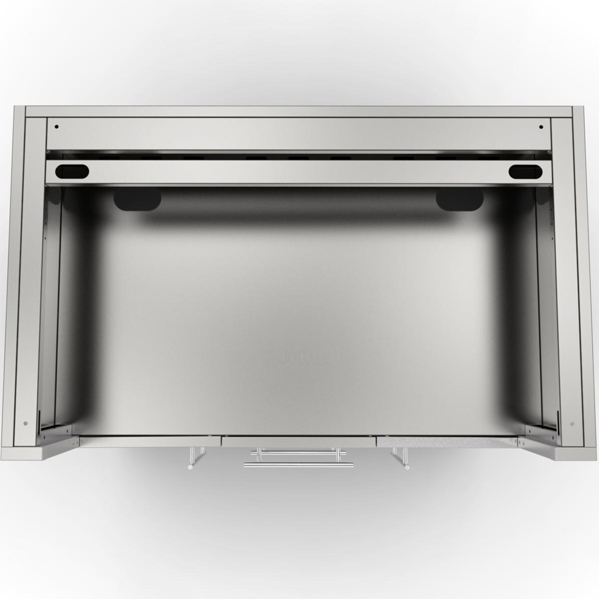 Sunstone SAC46GLPCD 46-in Outdoor Kitchen Gas Grill Cabinet - Overhead View - White Background thumbnail
