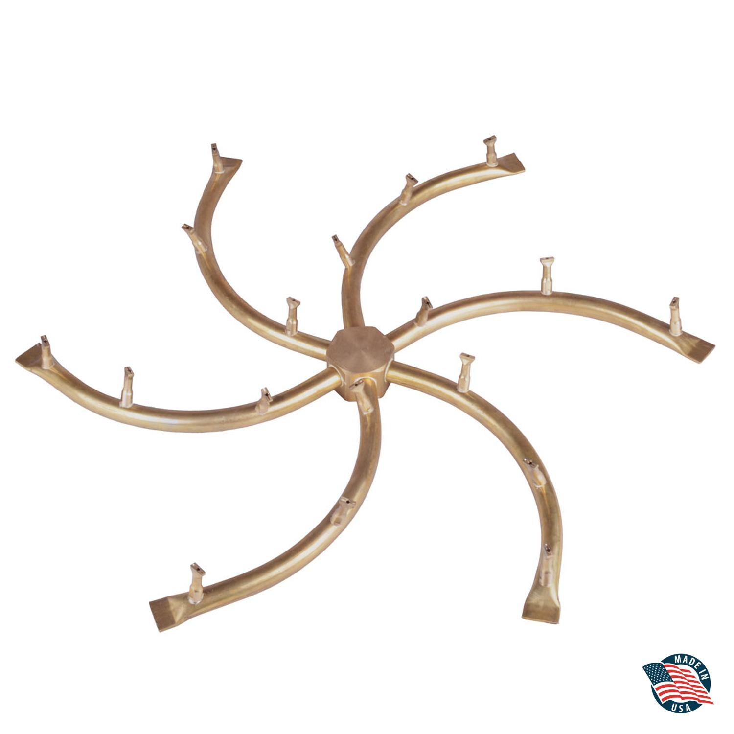 The Outdoor Plus 24-Inch Brass S Bullet Burner