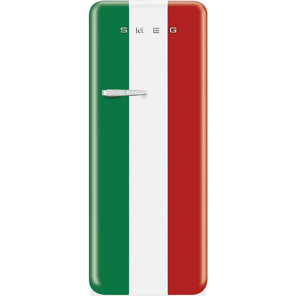 Smeg 50s Retro Style 9.22 Cubic-Foot Refrigerator / Freezer - Italian Flag - Right Hinge - FAB28UITR1 thumbnail