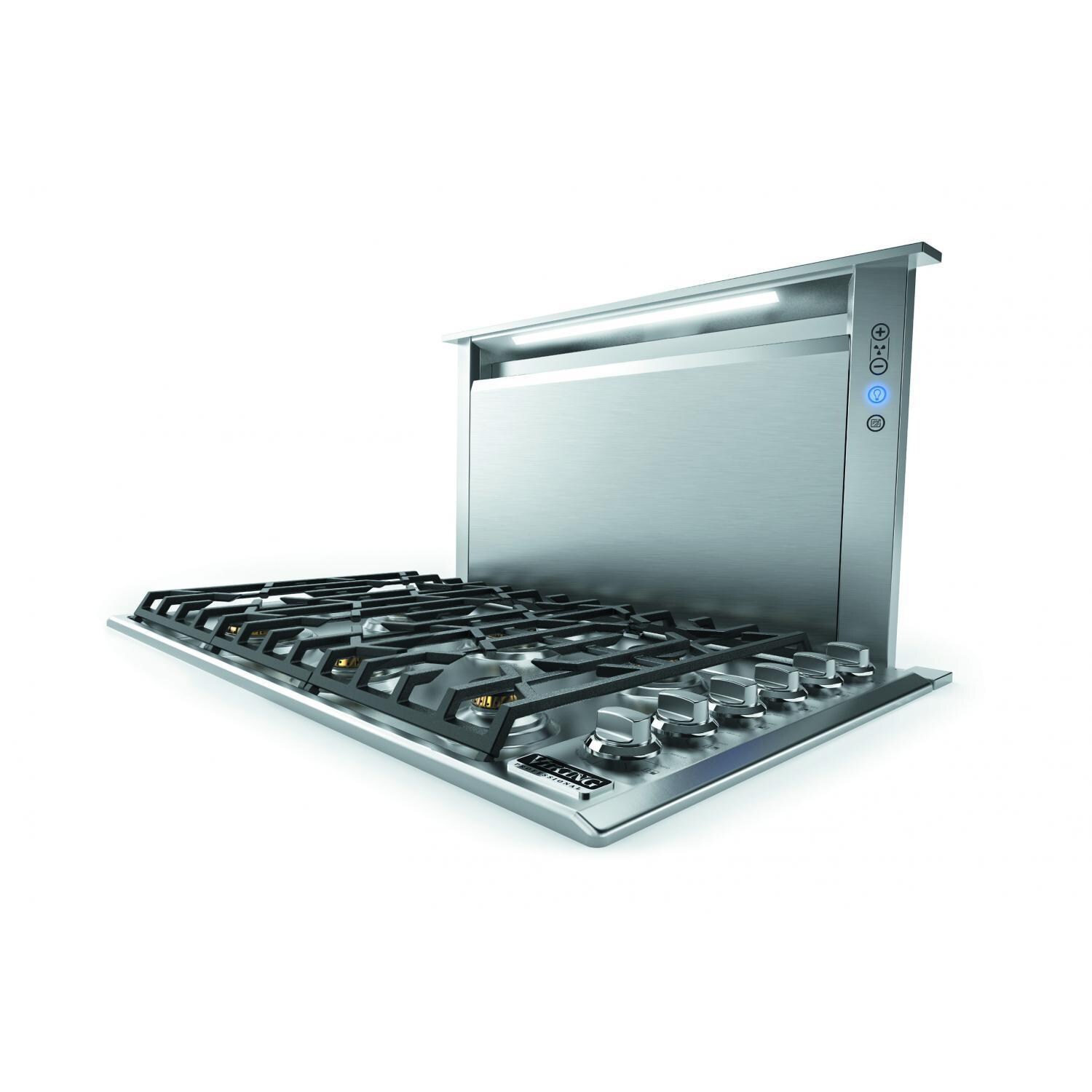 Viking Professional 5 Series 48-Inch Downdraft w/ Viking 1200 CFM Exterior Power Ventilator w/ Cooktop thumbnail