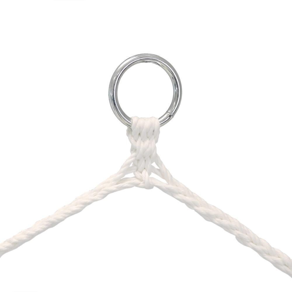 Ultimate Patio Tufted Victorian Hanging Hammock Swing - Sea Grass - Hook Detail thumbnail