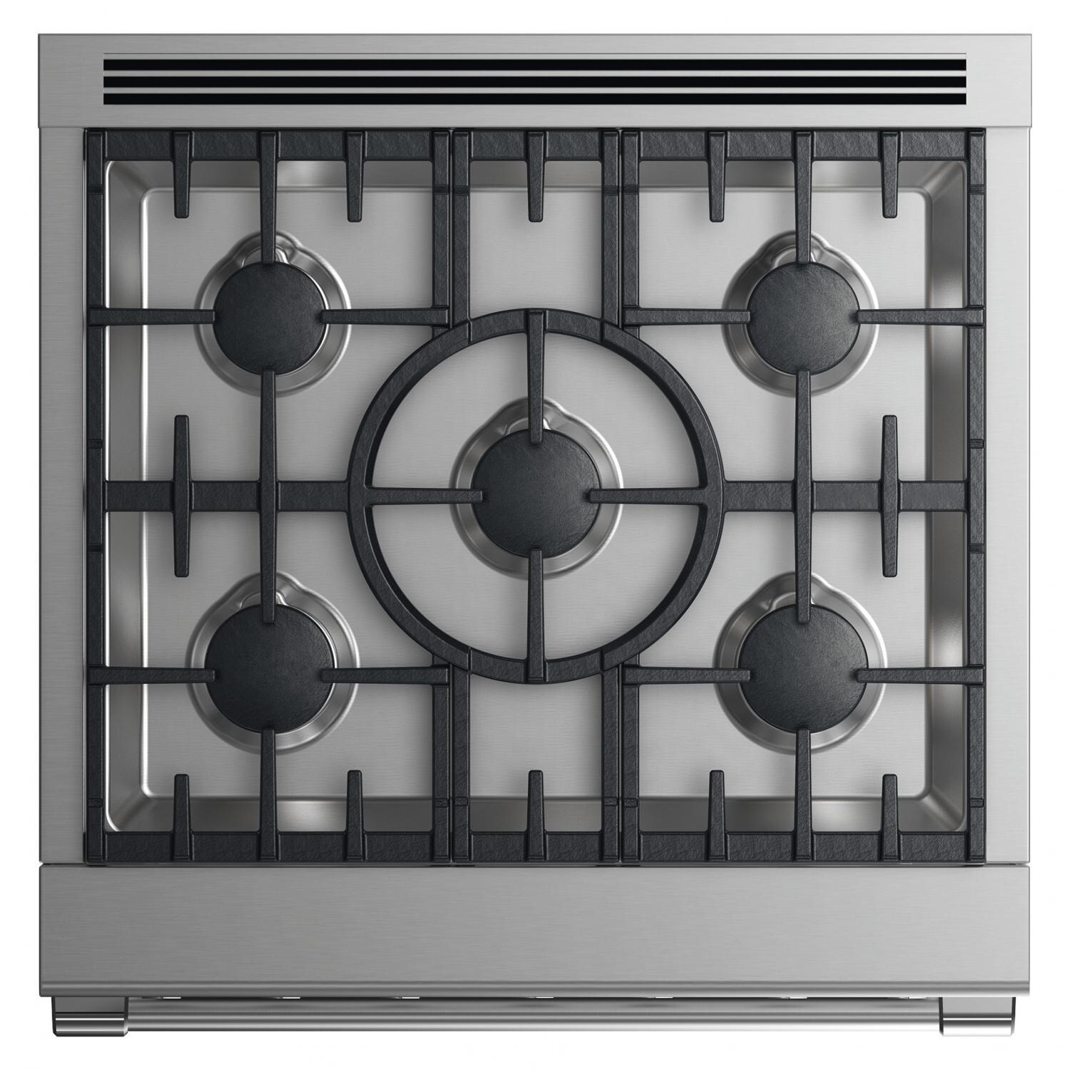 Fisher Paykel Professional 30-Inch 5-Burner Gas Range - Top View thumbnail