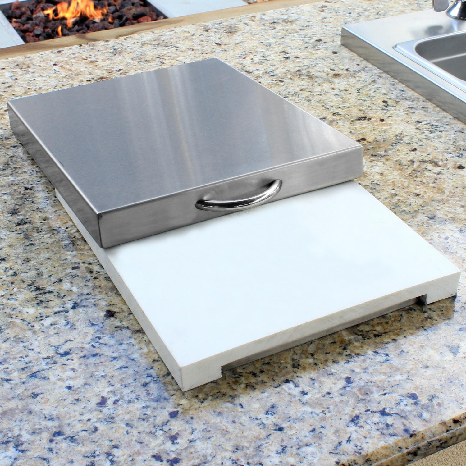 Alfresco Built-in Prep And Waste Station Chute thumbnail