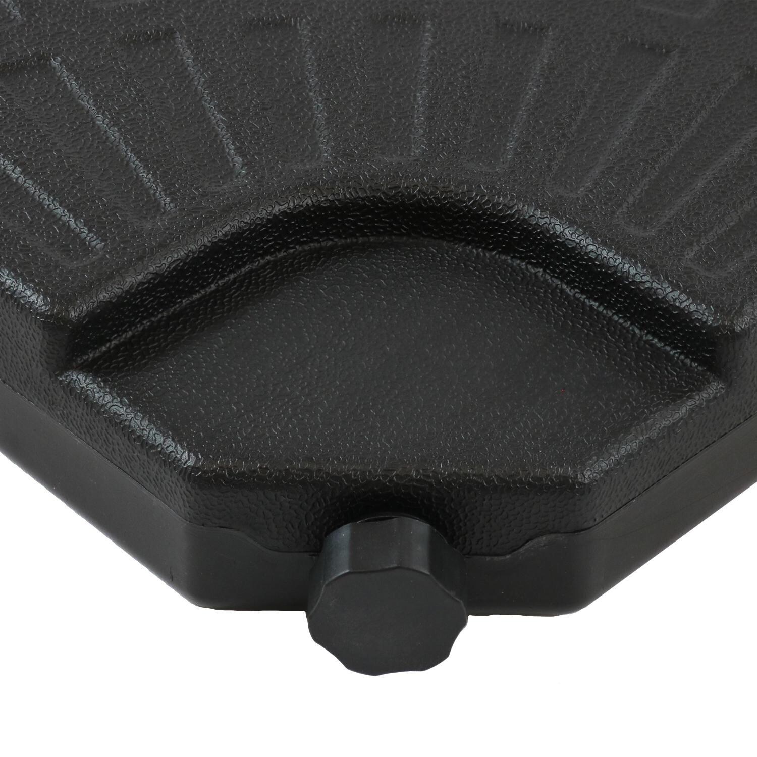 Ultimate Patio SC-NMO-658 Water/Sand Fillable Cantilever Umbrella Base Weights - Set of 4 - Easy-Fill Spout thumbnail